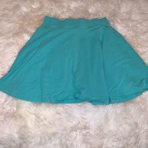 PINK Victoria’s Secret teal blue mini skirt